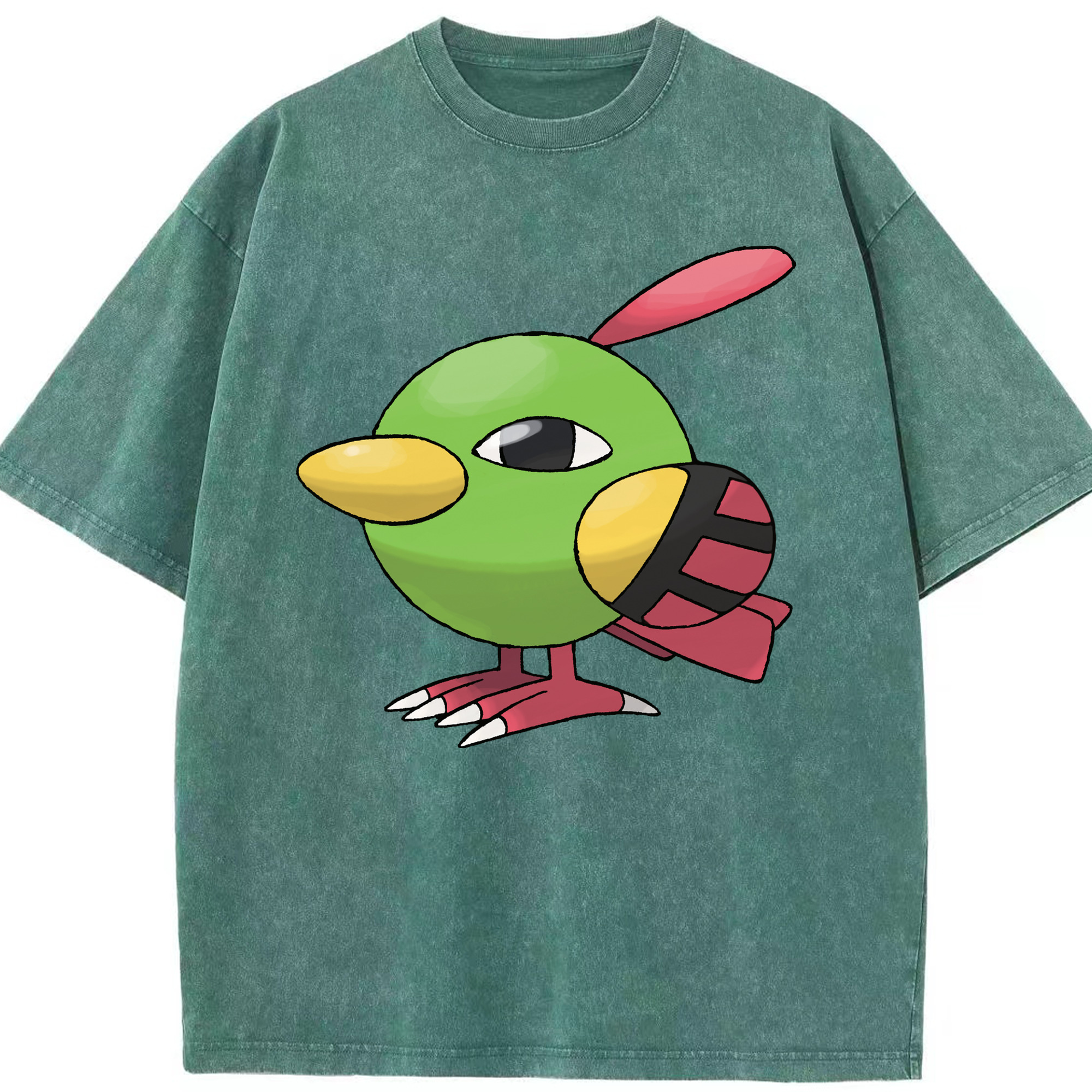（画像用） ポケットモンスター Pokémon 綿100% ヴィンテージ風 半袖Tシャツ（フロントプリント）